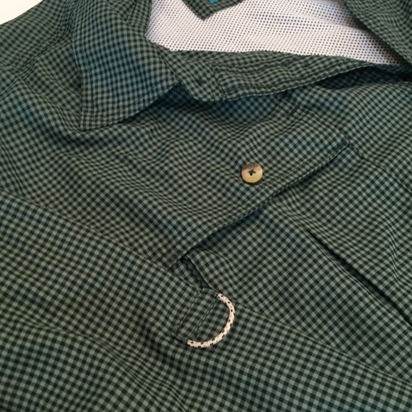 Magellan Outdoors Green Plaid Lightweight Shirt Fishing 3XL MagWork - Picture 4 of 10